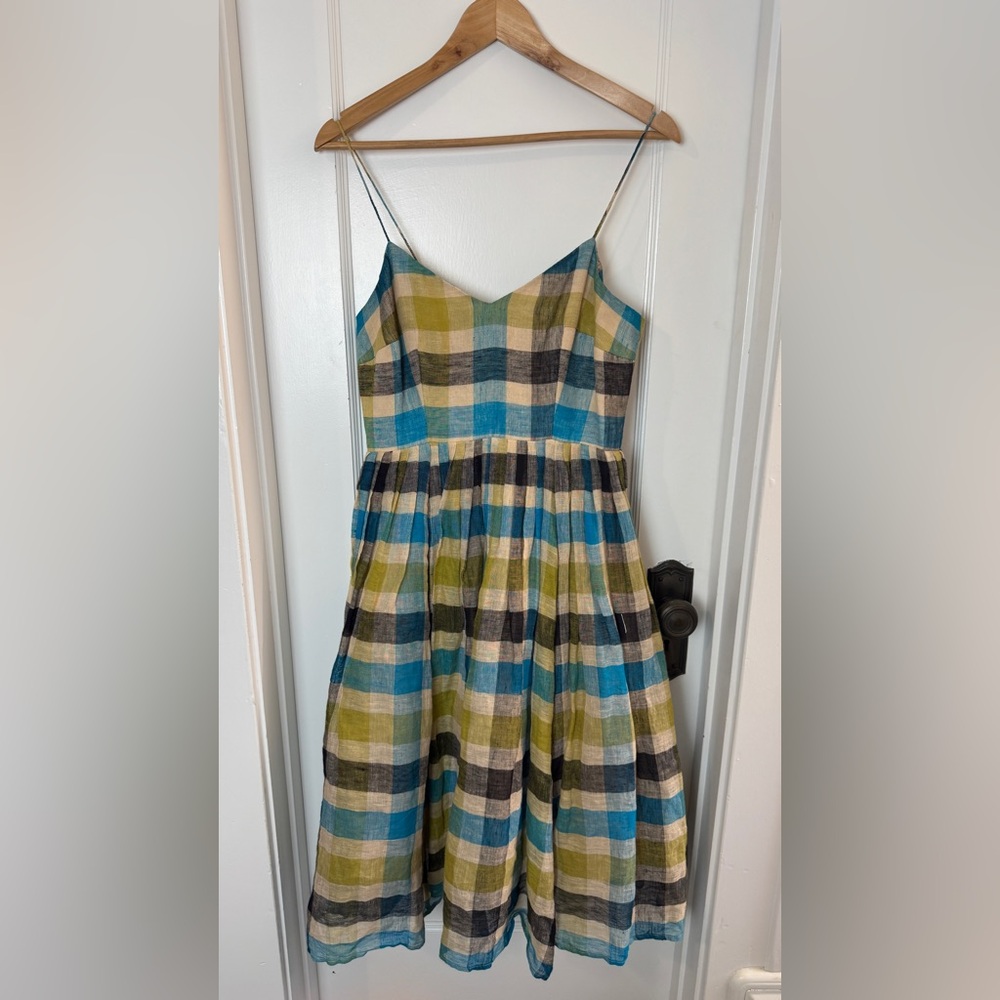 Tracy Reese Multicolor Plaid Dress